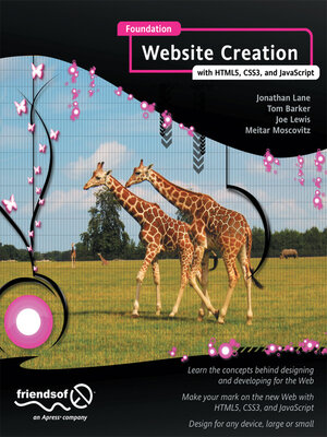 cover image of Foundation Website Creation with HTML5, CSS3, and JavaScript